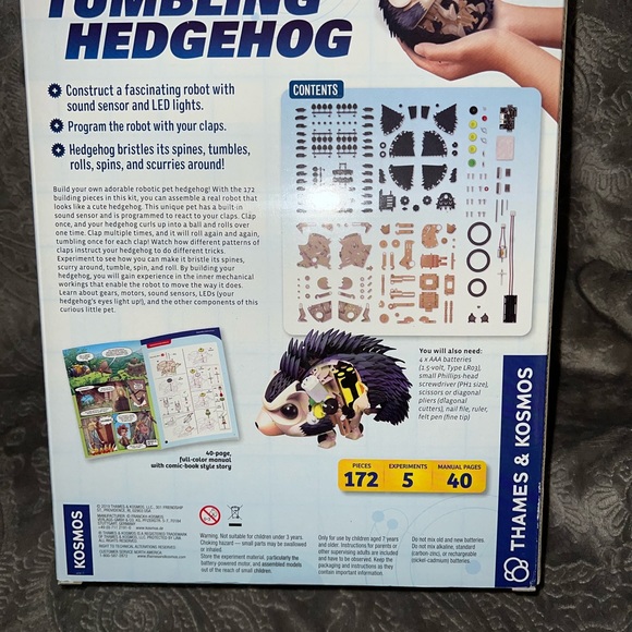 Thames & Kosmos
My Robotic Pet Tumbling Hedgehog - Picture 6 of 7